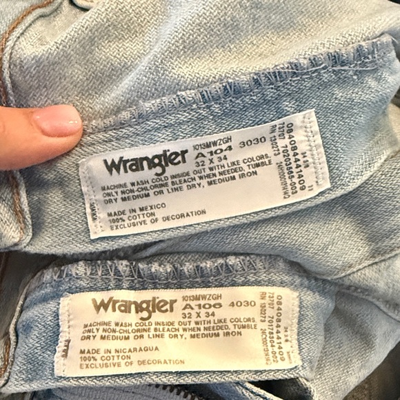 2 pairs men’s wranglers jeans - Picture 2 of 9